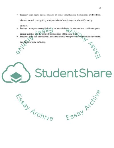 Animal Accommodation in the UK