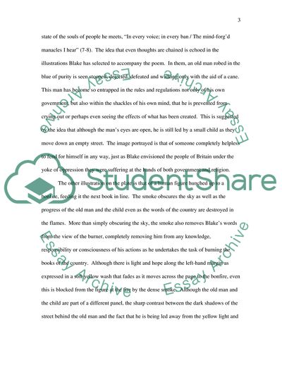 The Role of Illustrations in William Blakes Poems