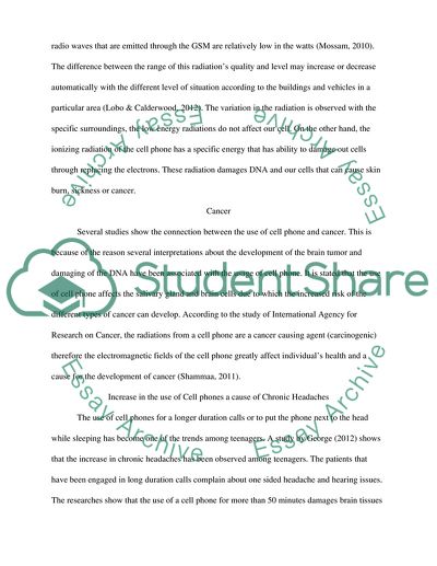 Negativity of Cell Phone in UAE