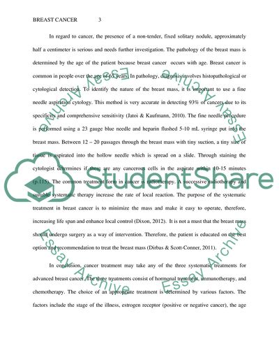 Breast Cancer Diagnosis