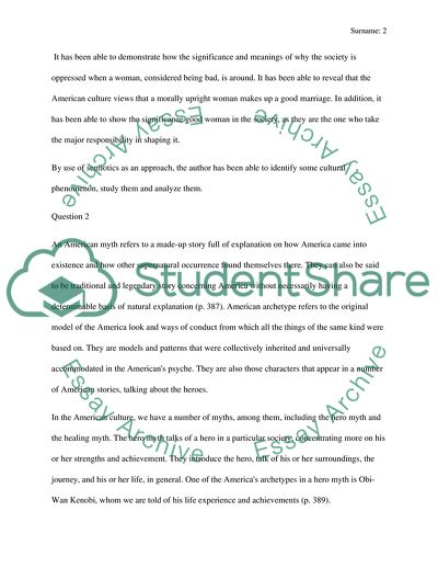 American Social Environment