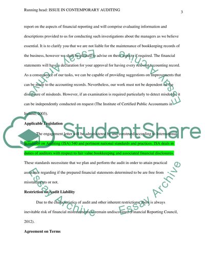 Thesis auditing picture