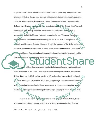 Ronald Reagan and the Soviet Union