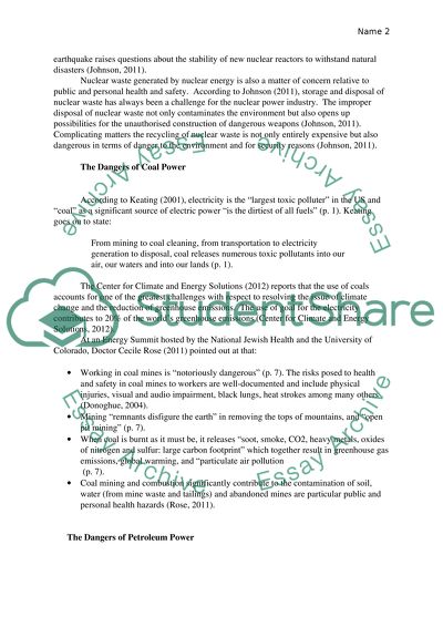 Policy Memo - Renewable: Power Sector Restucturing