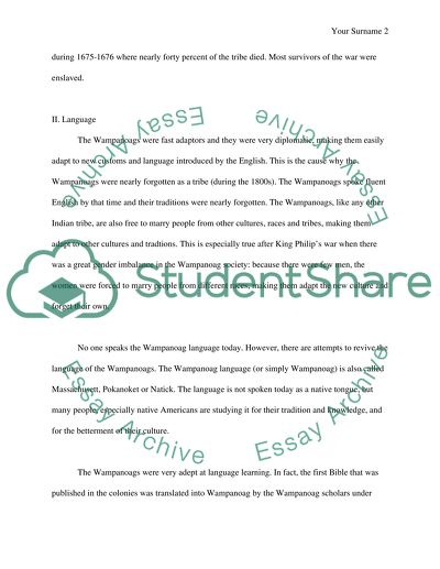 Wampanoag: The People of Dawn