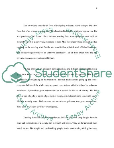 How Does Dickens Use Narrative to Explore the Idea of Great Expectations in His Novel