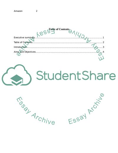 The Success of the Company Amazon.com