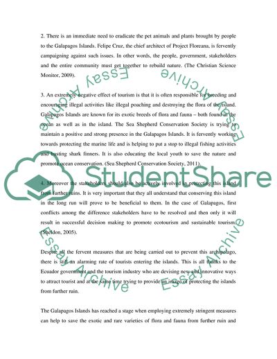 The Galapagos Islands in Ecuador