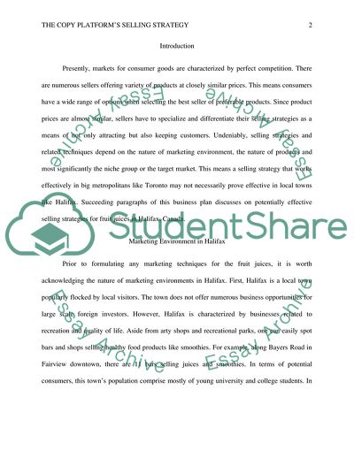 The Copy Platform Selling strategy