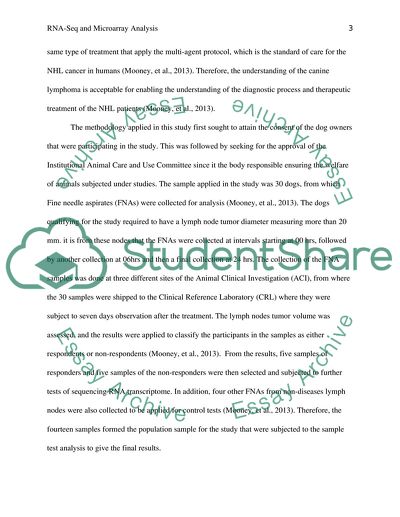 RNA-Seq and Microarray Analysis