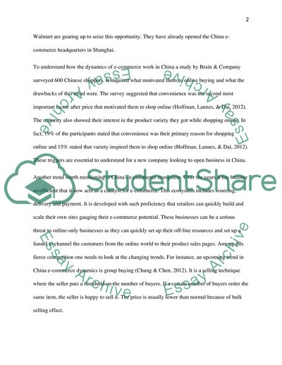 Opportunities and Challenges of E-commerce Development in China