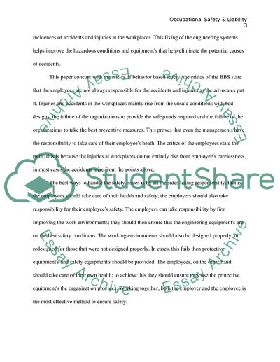 Behavioral Based Safety