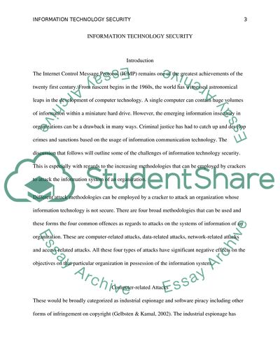 Information Technology Security