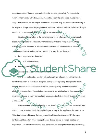 A New Computer System for Staples