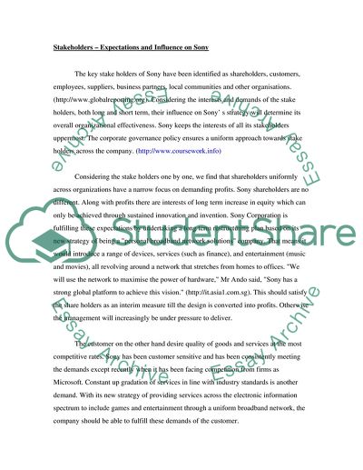 strategic-management-stakeholder-analysis-essay