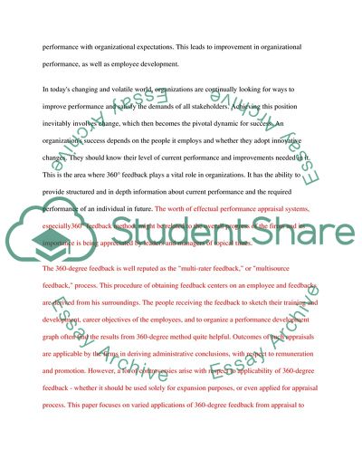 360 Degree Performance Appraisal within IKH ZASAG University of Mongolia