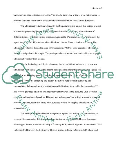 The Writings of the Ancient Hebrews, Indian, Persian and Arabians