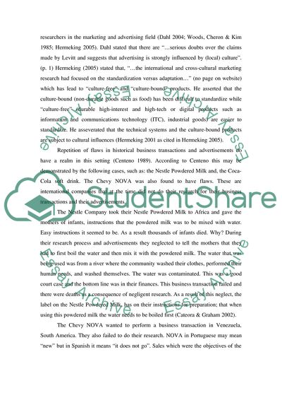 The Influence of Culture on Advertising