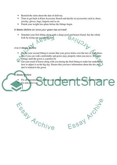 Wedding planning: 12-month wedding calendar