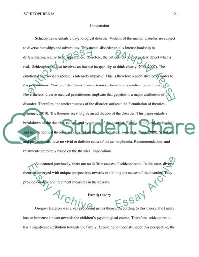 Diverse Causes of Schizophrenia
