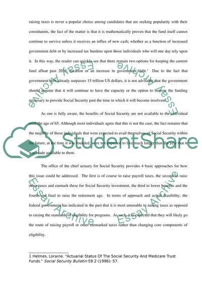 Social Security Trust Fund