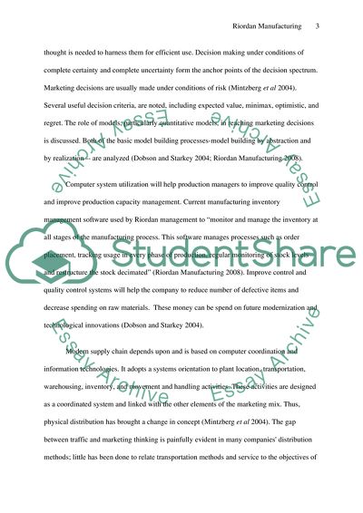 Riordan Manufacturing