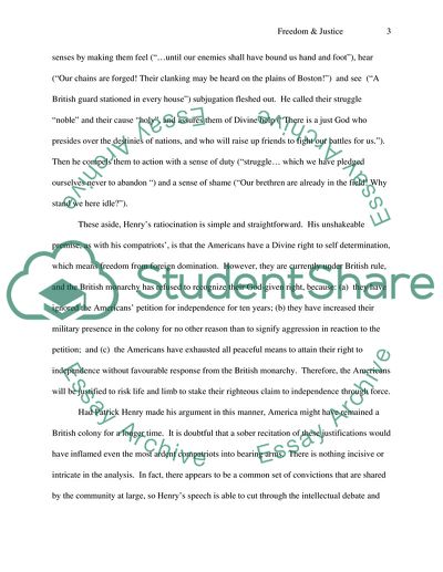 Analysis of Olsons Dictatorship, Democracy, and Patrick Henrys Speech Regarding Liberty