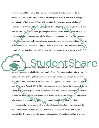 International Adoption in Nepal