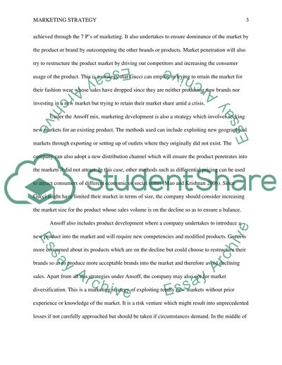 Marketing Strategy of Gucci