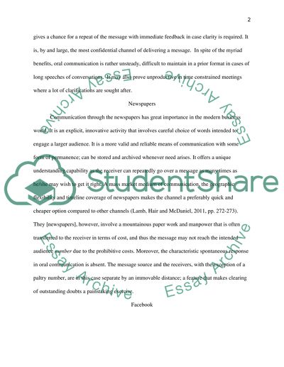 Communication: The Positive and the Negative Sides