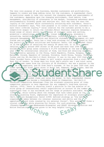 Strategic marketing case o f sa sa essays 04 image