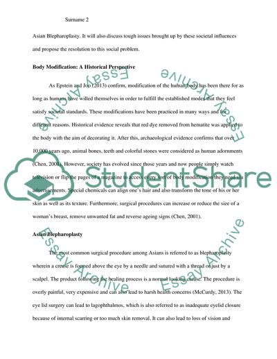 Asian Blepharoplasty As A Type Of Body Modification