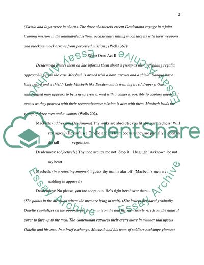 Shakespeare Characters in Anchorman-like Dialogue