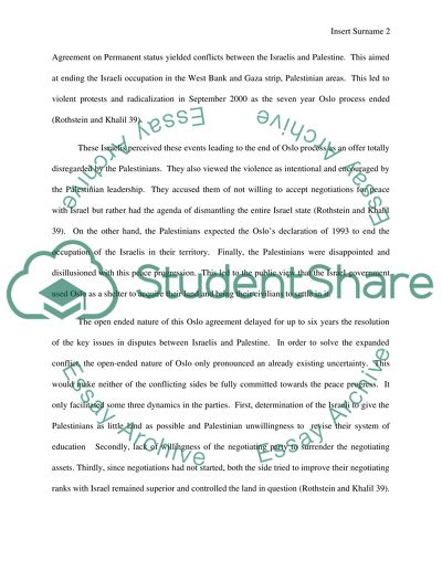 Arab-israeli conflict summary pdf picture