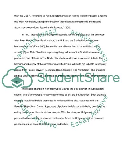 Portrayal of Politics