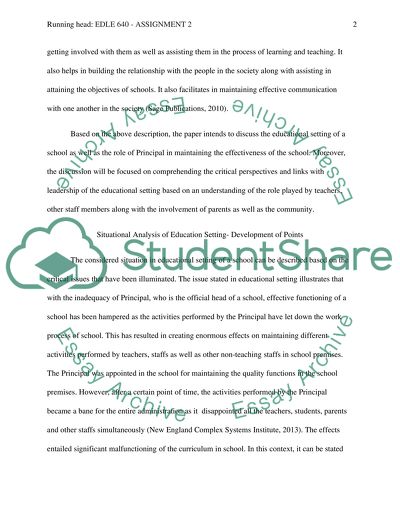 Development of Points