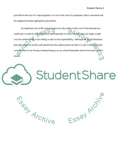 A Defense of Abortion