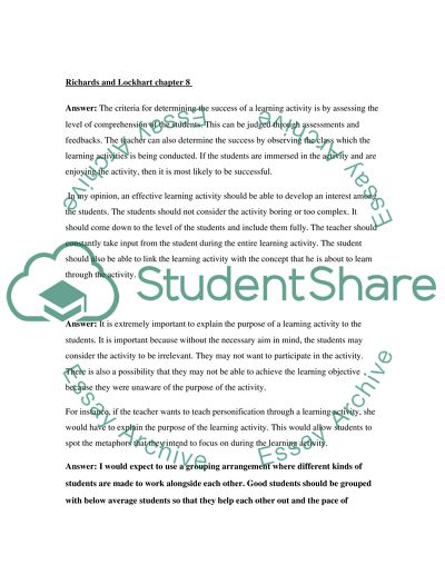 Improvisation and Grouping Arrangement