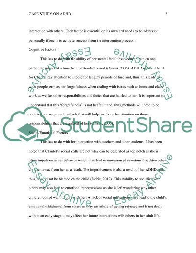 ADHD and its Treatment