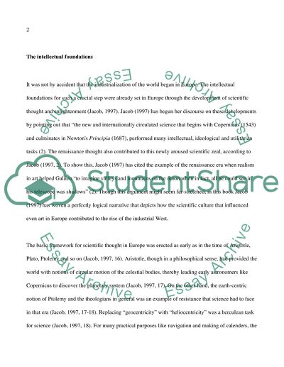 Book Review of Scientific Culture and the Making of the Industrial West by Margaret C. Jacob