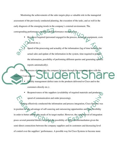 Cisco Systems: Using the Web for Internal Efficiency