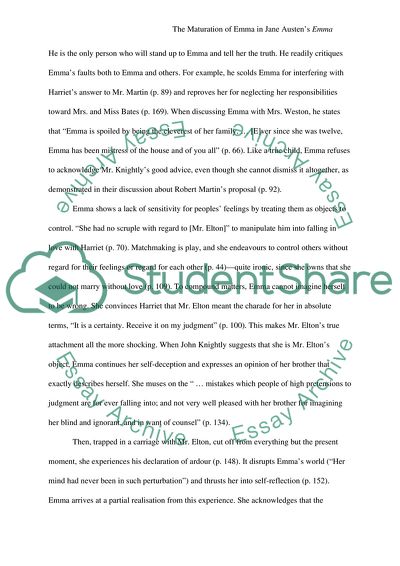 Emma - Jane Austen Essay - Free Argumentative Essays For Students emma jane austen essay