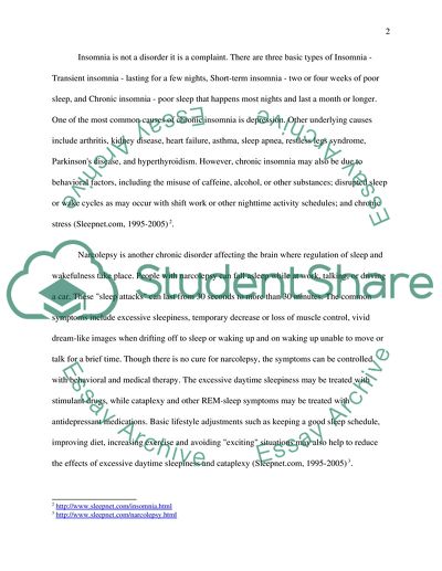 Types and Treatment of Sleep Disorders