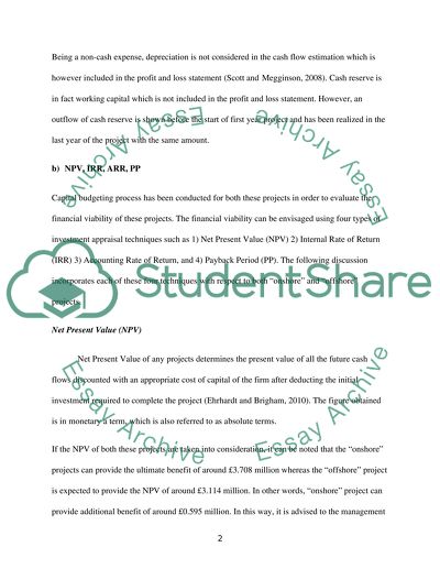 Strategic Corporate Finance: Yorkshire Wind Farm Company