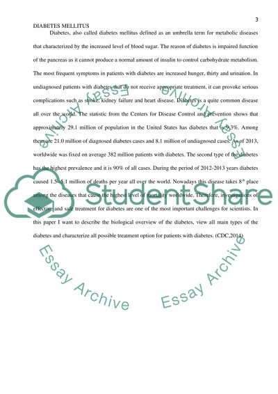 What is diabetes and treatment