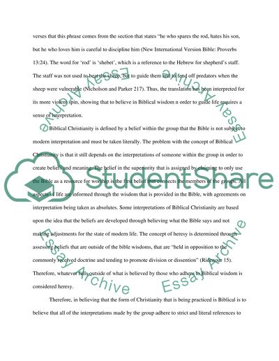 Comparing Biblical and Denominational Christianity