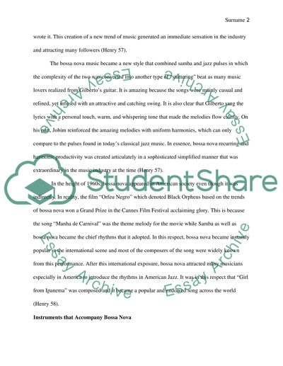 History and Roots of Bossa Nova Music