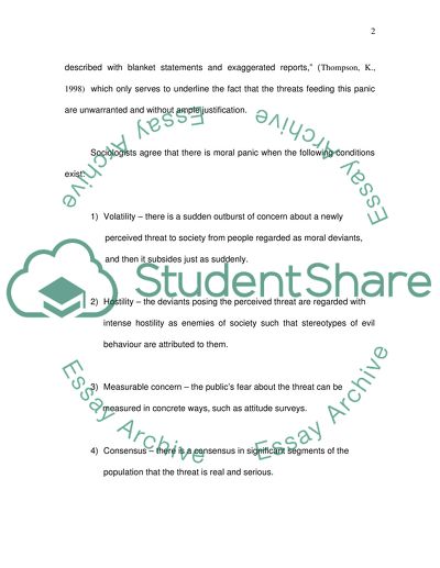 Moral Panic on Mental Illness