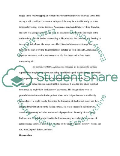 Greek Accomplishment to Astronomy