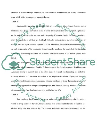 Democracy through the Years